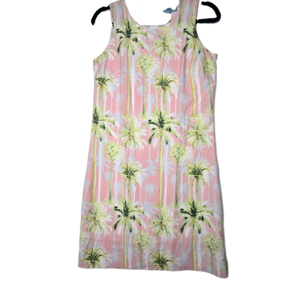 Tommy Bahama 30th Anniversary Sleeveless Shift Dress XS 100% Lenzing Ecovero
